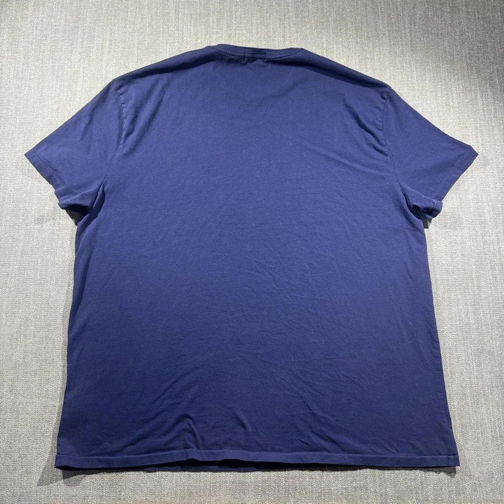 Polo Ralph Lauren Shirt Mens 2XL Blue Polo Bear Graphic Tee Streetwear